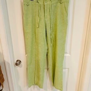 End of summer clear out 🔥Make an offer!! Christopher & Banks Light Linen Pants